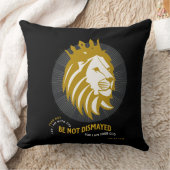 恐れ失望しないイザヤ41:10 クッション (ブランケット)