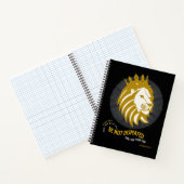 恐れ失望しないイザヤ41:10 ノートブック (内部)