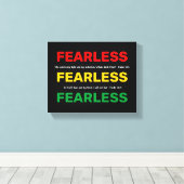 恐れ感動的ない詩編 キャンバスプリント (インサイチュ (ウッドフロア))