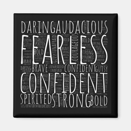 恐れ感動的ない マグネット (正面)