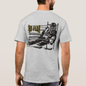 恐れ無し、スキーチーム Tシャツ (裏面)