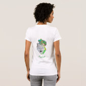 恐れ知らずの狼Tシャツ Tシャツ (裏面フル)