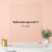 恐れ祝のないスタイルで挑戦 アクリルサイン (ウェディング)