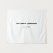 恐れ祝のないスタイルで挑戦 タペストリー (正面(横))