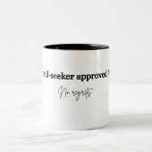 恐れ祝のないスタイルで挑戦 ツートーンマグカップ (中央)