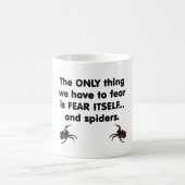 恐れ自体のくも コーヒーマグカップ (中央)