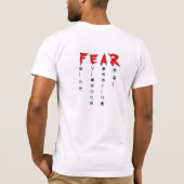恐れ3 Tシャツ (裏面)