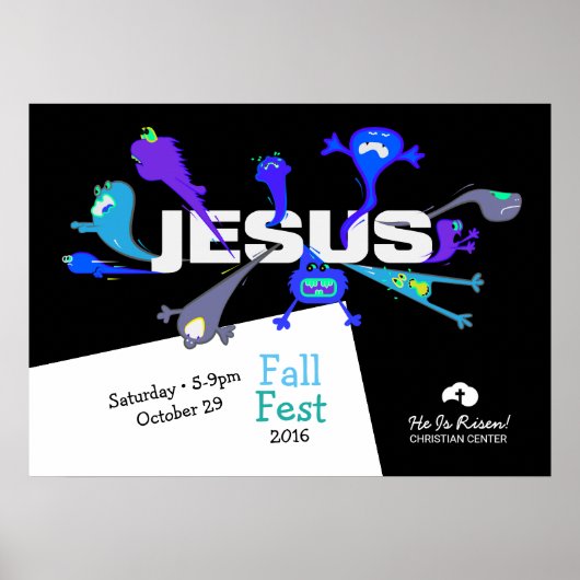 恐ろしいイエズナイト ポスター (正面)