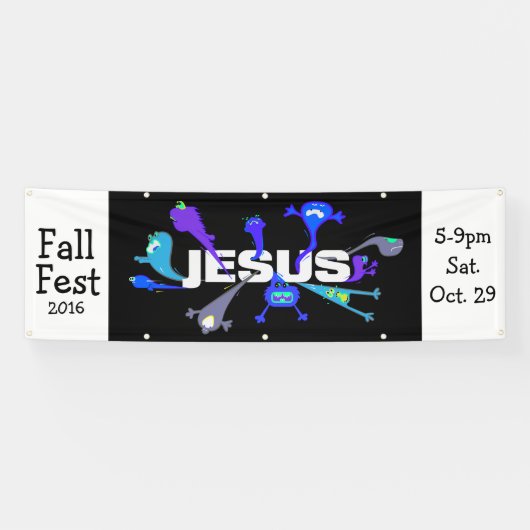 恐ろしいイエズナイト 横断幕 (横)