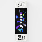 恐ろしいイエズナイト 横断幕 (縦)