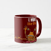 恐ろしいエイリアン生物 マグカップ (正面右)