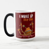 恐ろしいエイリアン生物 モーフィングマグカップ (左)