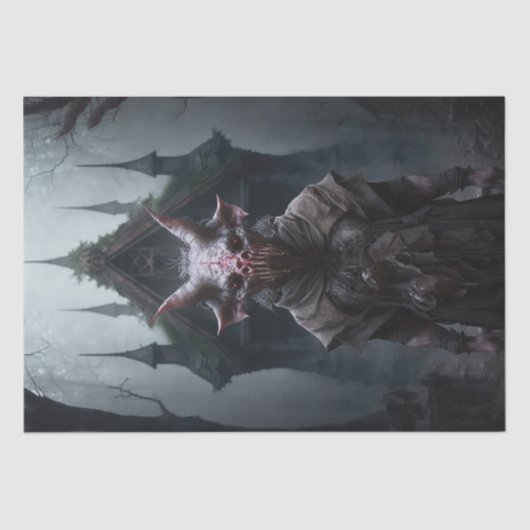 恐ろしいグール – 豚の生き物 薄葉紙 (正面)