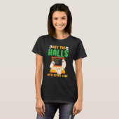 恐ろしいコードプログラマーHaでホール不気味を六角に Tシャツ (正面フル)