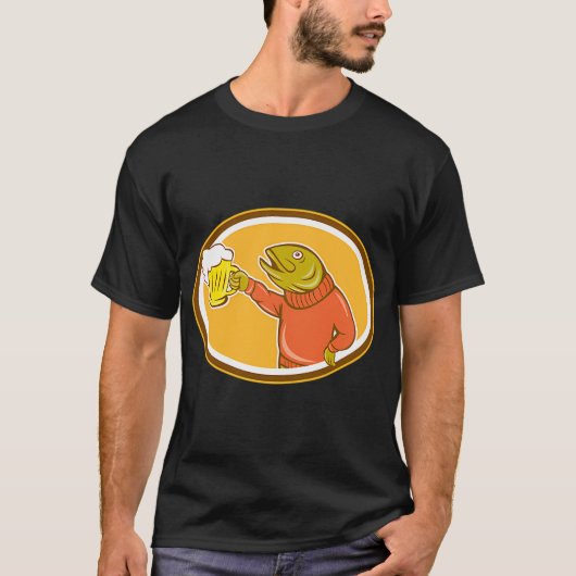 恐ろしいシャチ Tシャツ (正面)