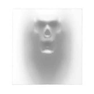 恐ろしいスカル ノートパッド