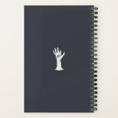 恐ろしいゾンビの恐怖 ノートブック (裏面)