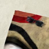 恐ろしいゾンビ ビーチタオル (インサイチュ)