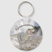 恐ろしいティラノサウルスレックス キーホルダー (裏面)