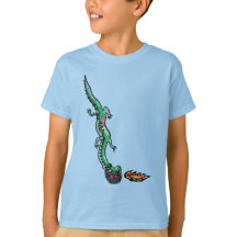 恐ろしいドラゴンドールアートTシャツ