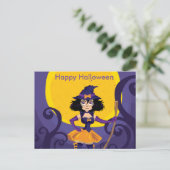 恐ろしいハロウィーンの夜 ポストカード (スタンド正面)