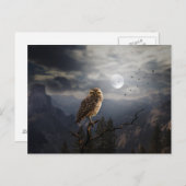 恐ろしいハロウィーンの夜 ポストカード (正面/裏面)