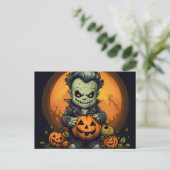 恐ろしいハロウィーンの夜 ポストカード (スタンド正面)