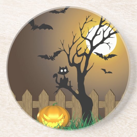 恐ろしいハロウィーンガーデンシーン コースター (正面)