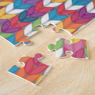 恐ろしいパズルの編み物パターン ジグソーパズル