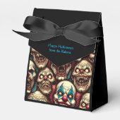 恐ろしいピエロハローウィンパーティ フェイバーボックス (正面サイド)