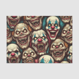 恐ろしいピエロ 薄葉紙