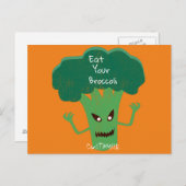 恐ろしいブロッコリーサンダー_コーブ ポストカード (正面/裏面)