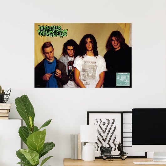 恐ろしいマングレウス「UnEarthing...」 ポスター (ホームオフィス)