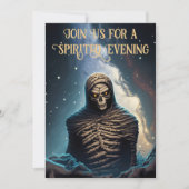 恐ろしいミイラハローウィンパーティ 招待状 (正面)