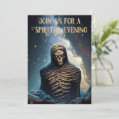 恐ろしいミイラハローウィンパーティ 招待状 (スタンド正面)