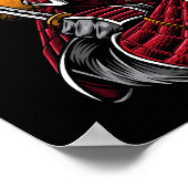 恐ろしい侍 ポスター (角)