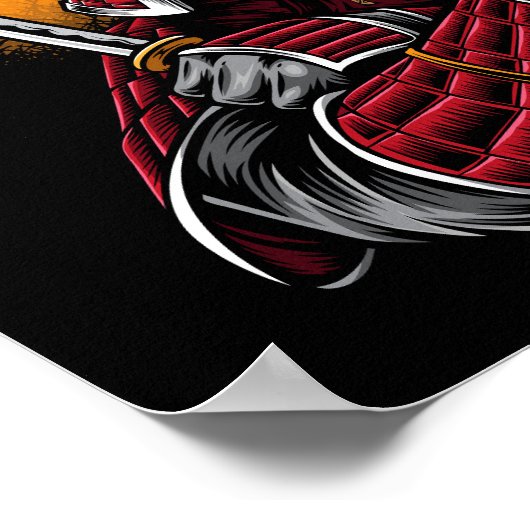 恐ろしい侍 ポスター (角)