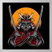 恐ろしい侍 ポスター (正面)