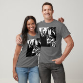 恐ろしい城を漫画ブックパネル Tシャツ (ユニセックス)