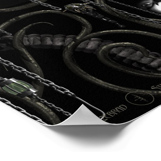 恐ろしい声 ポスター (角)