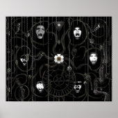 恐ろしい声 ポスター (正面)