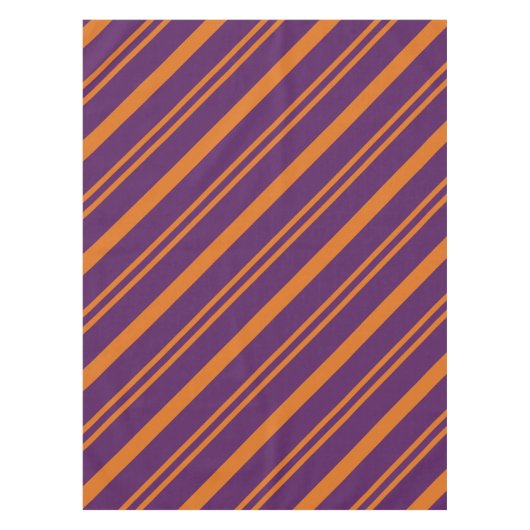 「恐ろしい夜のストライプ」 テーブルクロス (正面)