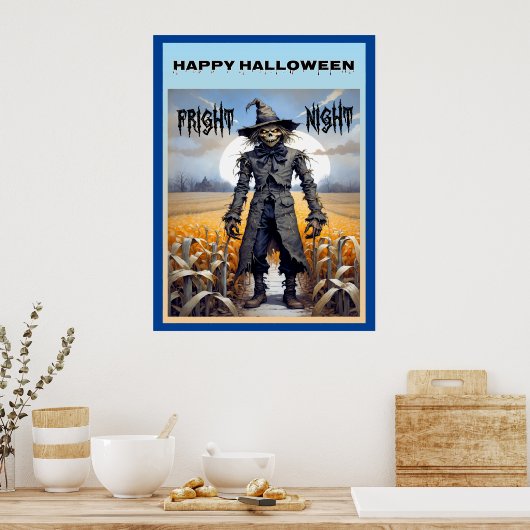 恐ろしい夜 ポスター (キッチン)