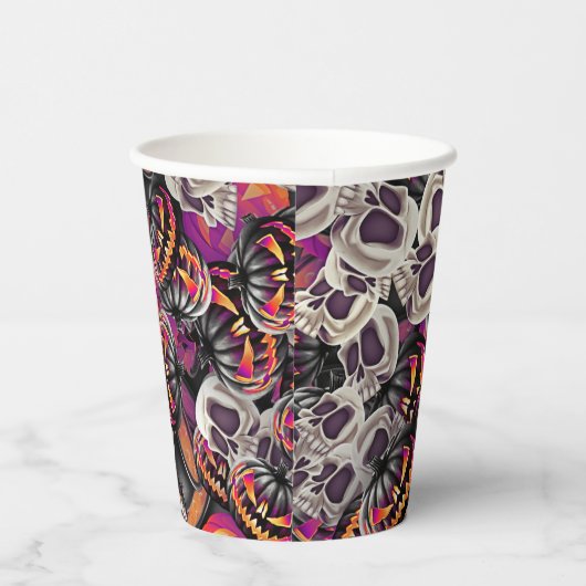 恐ろしい夜 紙コップ (右)