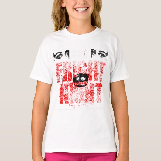 恐ろしい夜 Tシャツ (正面)