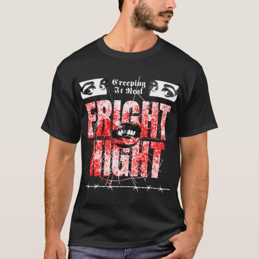 恐ろしい夜 Tシャツ (正面)