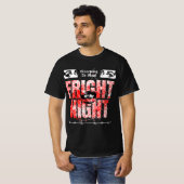 恐ろしい夜 Tシャツ (正面フル)