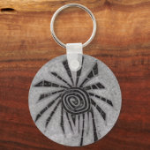 恐ろしい太陽のキーチェーン キーホルダー (正面)
