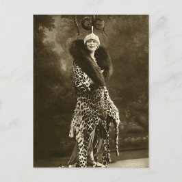 恐ろしい帽子とコート ポストカード