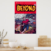 恐ろしい恐怖の漫画から手の届かないところに ポスター (キッチン)